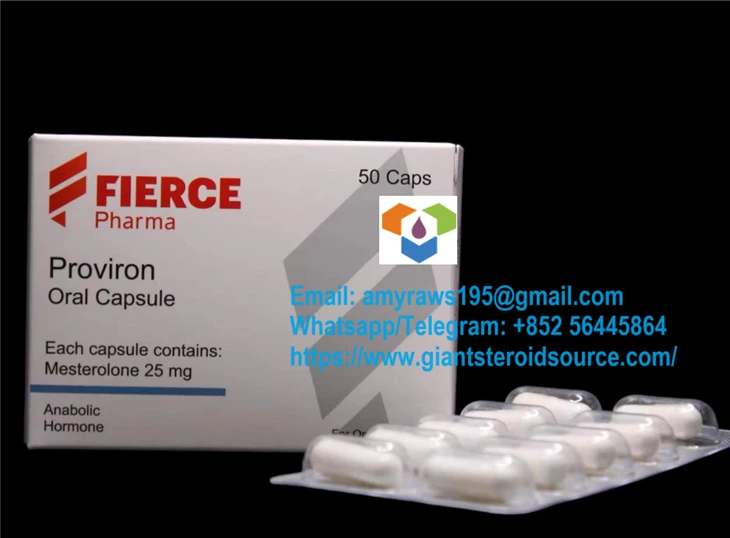 FIERCE Proviron Oral Capsule Hágæða 3-5 daga sendingarkostnaður í Bandaríkjunum