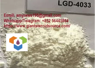 CAS 1165910-22-4 Kína framboð Oral Sarm White Powder Ligandrol / LGd-4033 fyrir líkamsbyggingu